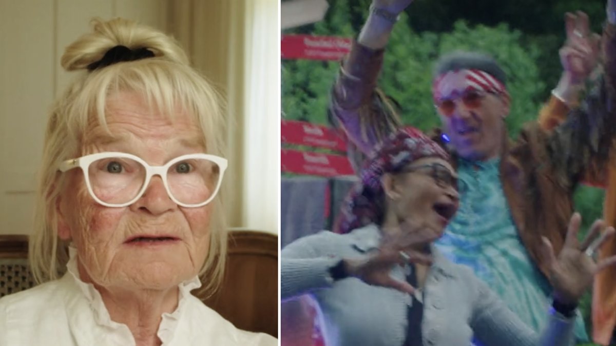 Merja, 69, är en av pensionärerna som söker kärleken i Hotell Romantik.