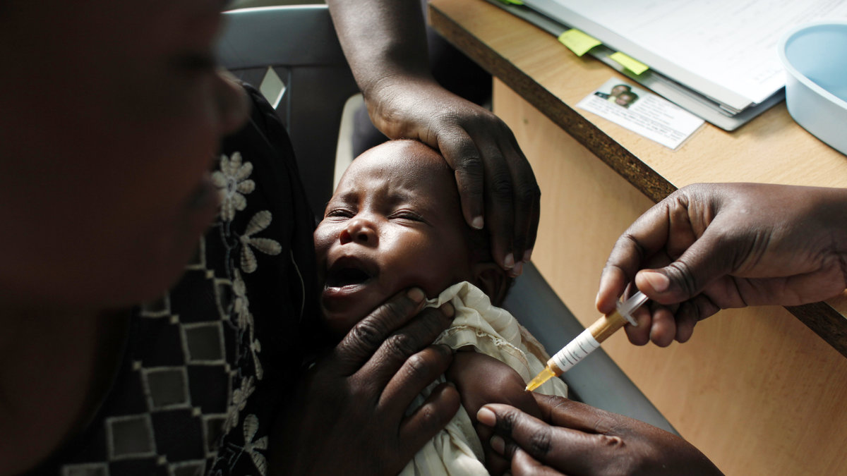 Det är framförallt barn i afrikanska länder som dör av malaria. 