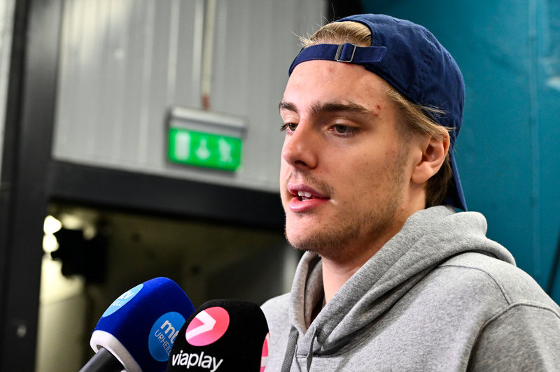 'Vi har en speciell relation', säger Tre Kronors Leo Carlsson om vänskapen med Cutter Gauthier.