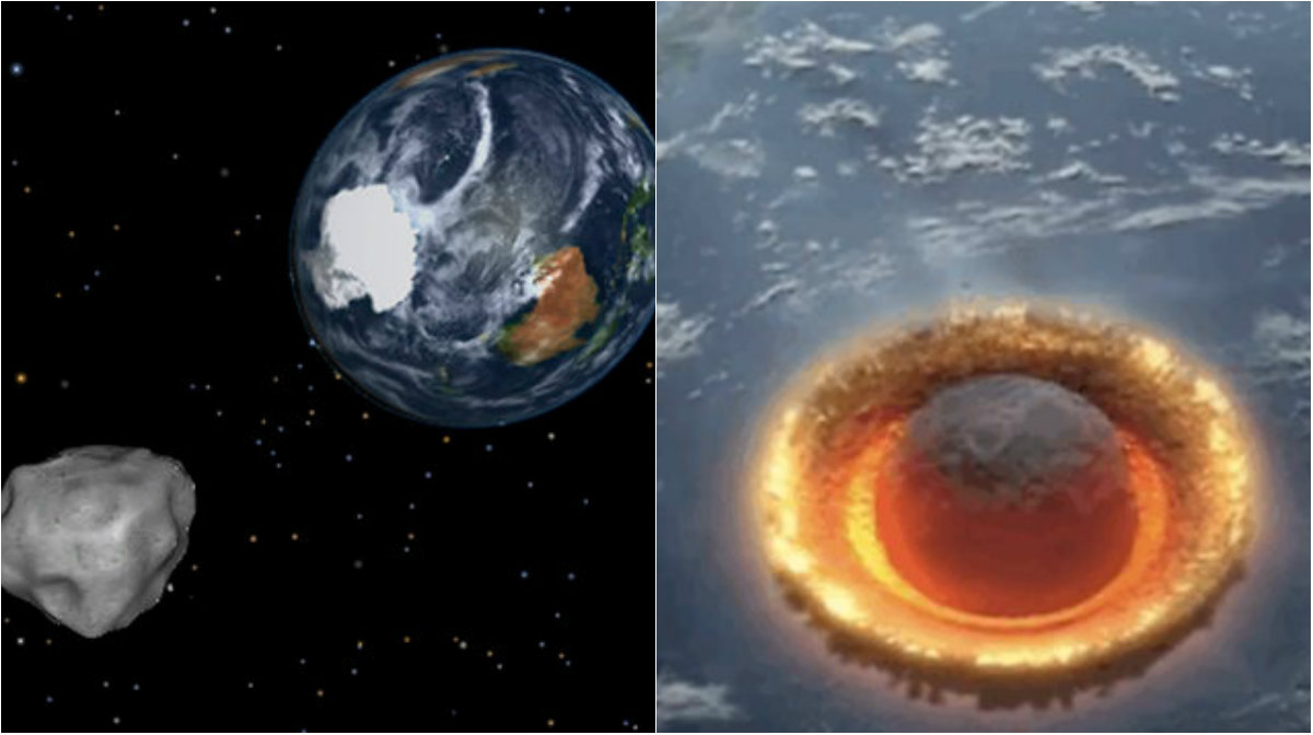 Chalmers, jordens undergång, komet, Asteroid