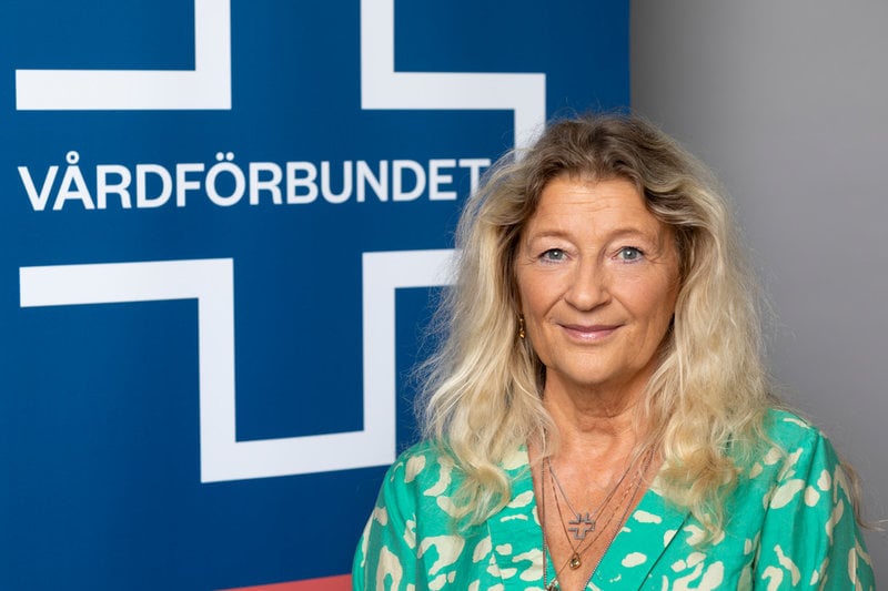Jani Stjernström, ambulanssjuksköterska och vice förbundsordförande för Vårdförbundet.