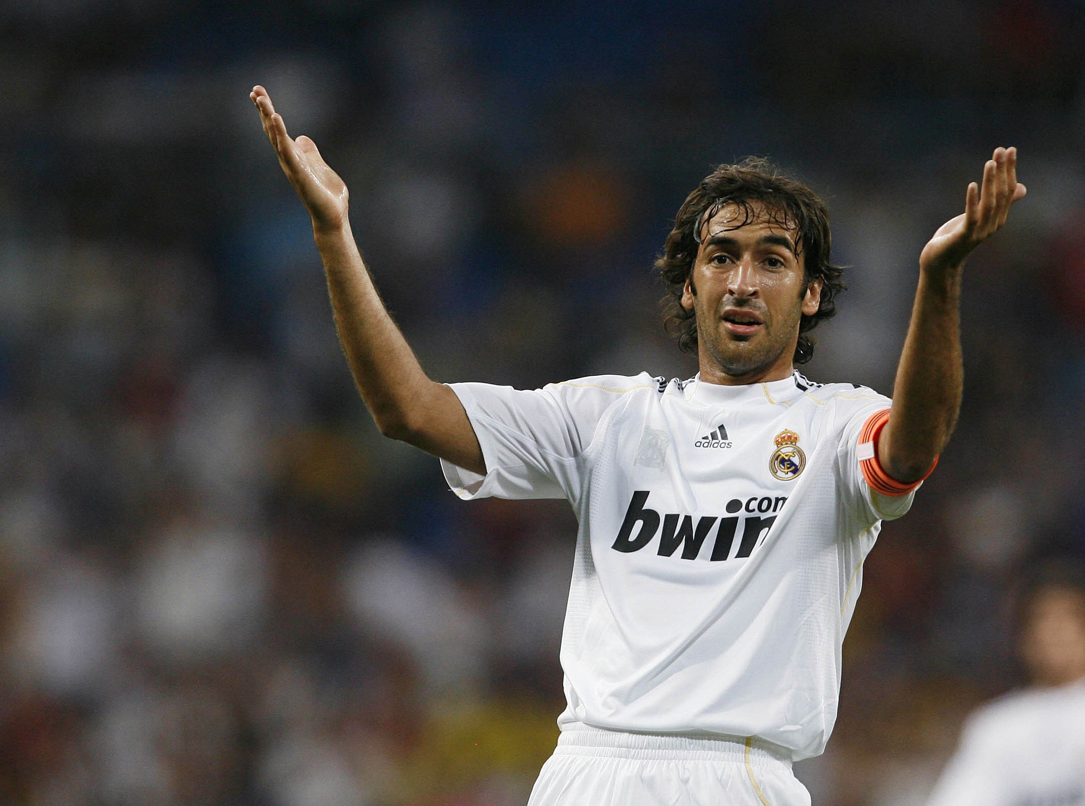 Hasse Backe, Real Madrid, Raul