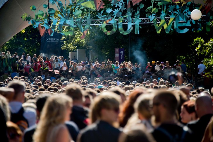 Way Out West i Slottsskogen, Göteborg Way Out West i Slottsskogen, Göteborg