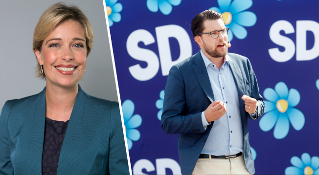annika strandhäll, Jimmie Åkesson, Sverigedemokraterna, Socialdemokraterna