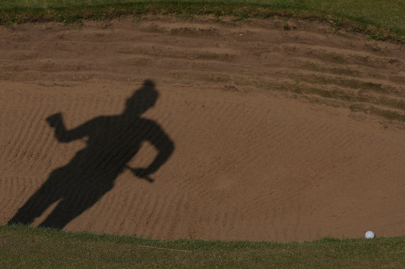 Hur man får och bör bete sig på en golfbana är inte allt helt enkelt. Arkvibild.