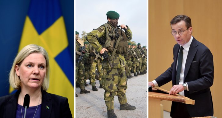 Politik, Riksdagen, Valet 2022, Försvarsmakten