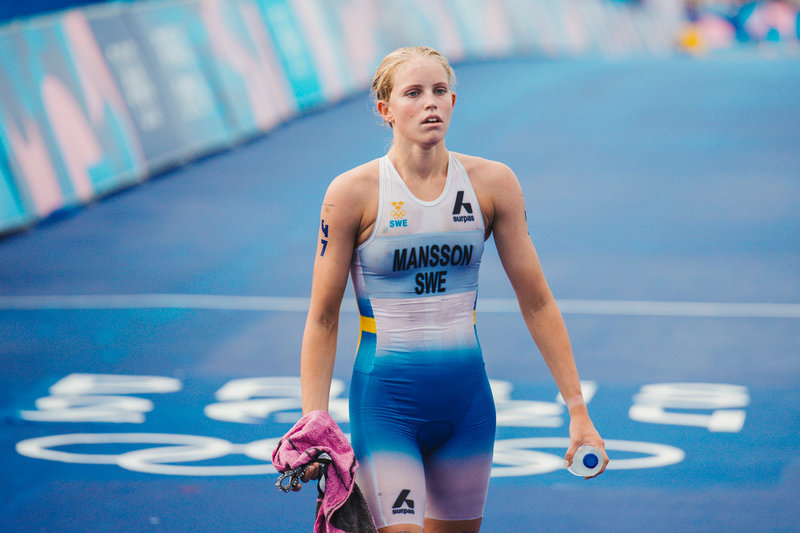 Tilda Månsson under OS i Paris 2024. Arkivbild.