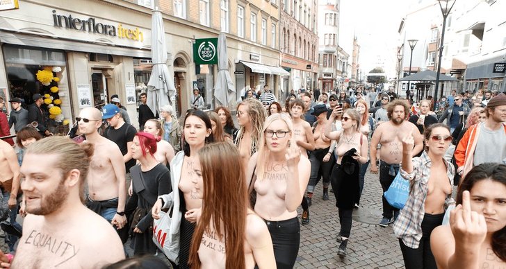 Facebook, Malmö, Free the Nipple, Censur