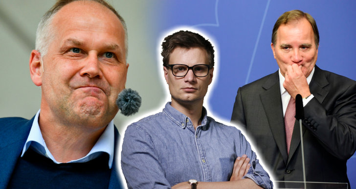 Jonas Sjöstedt, Karl Anders Lindahl, Stefan Löfven, vänsterpartiet, Riksdagsvalet 2018