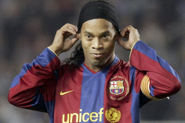 milan, Barcelona, Ronaldinho, Brasilien, Champions League