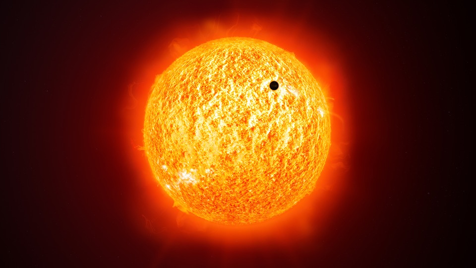 Såhär kan det se ut när Merkurius passerar solen. Bildkälla: Pixabay Såhär kan det se ut när Merkurius passerar solen. Bildkälla: Pixabay