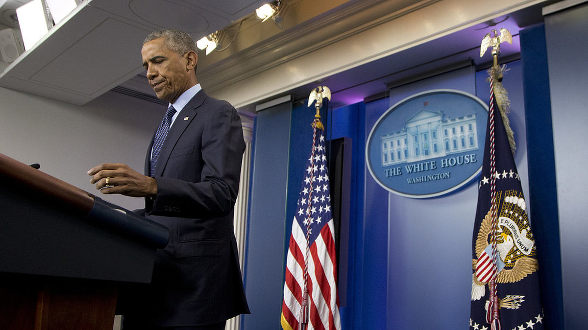 President Obama kallar skjutningen för en terrorattack. 