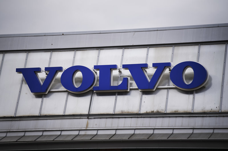 Skylt på Volvos fabrik i Skövde. Foto: Viktoria Bank / TT Skylt på Volvos fabrik i Skövde. Foto: Viktoria Bank / TT