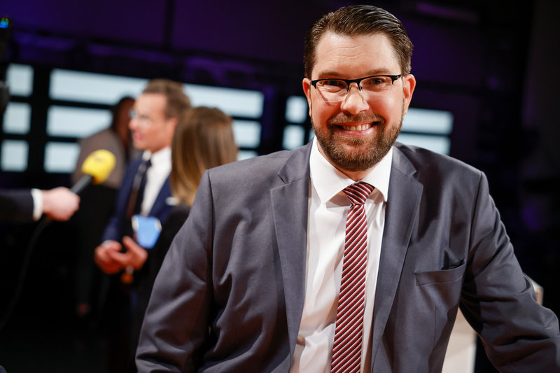 Jimmie Åkesson (SD) och Ulf Kristersson (M) lyfter båda fram 'sakpolitiken' som ett ledord i regeringsfrågan.