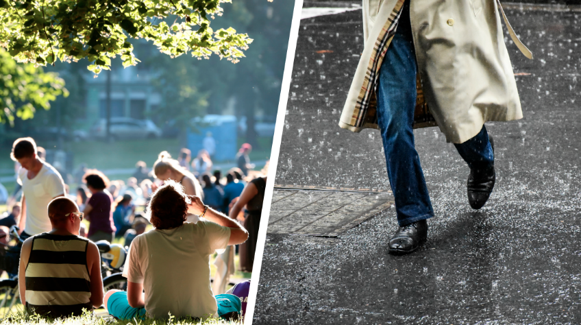 Nu är sista högsommarvärmen här – sen blir det kallare