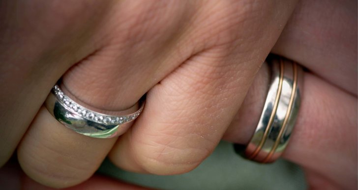 Bröllop, kärlek, Förlovningsring, Ringar, Ringfinger