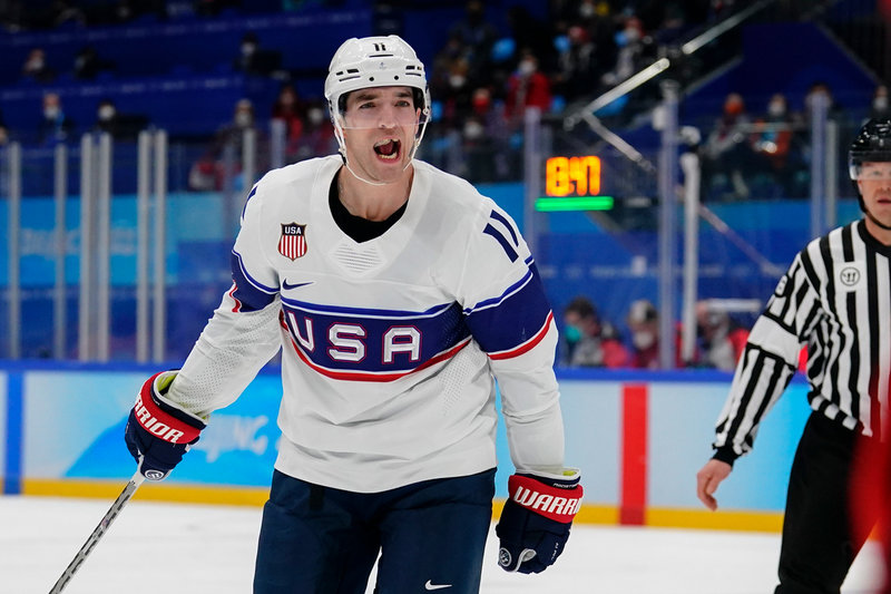 Skellefteåvärvningen Kenny Agostino under OS i Peking. Arkivbild