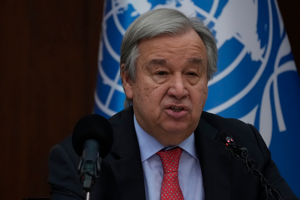 FN:s generalsekretare António Guterres. Arkivbild.