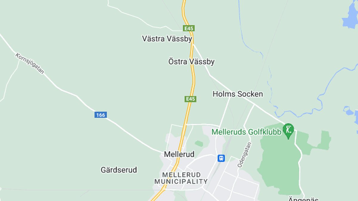 Google maps, Mellerud