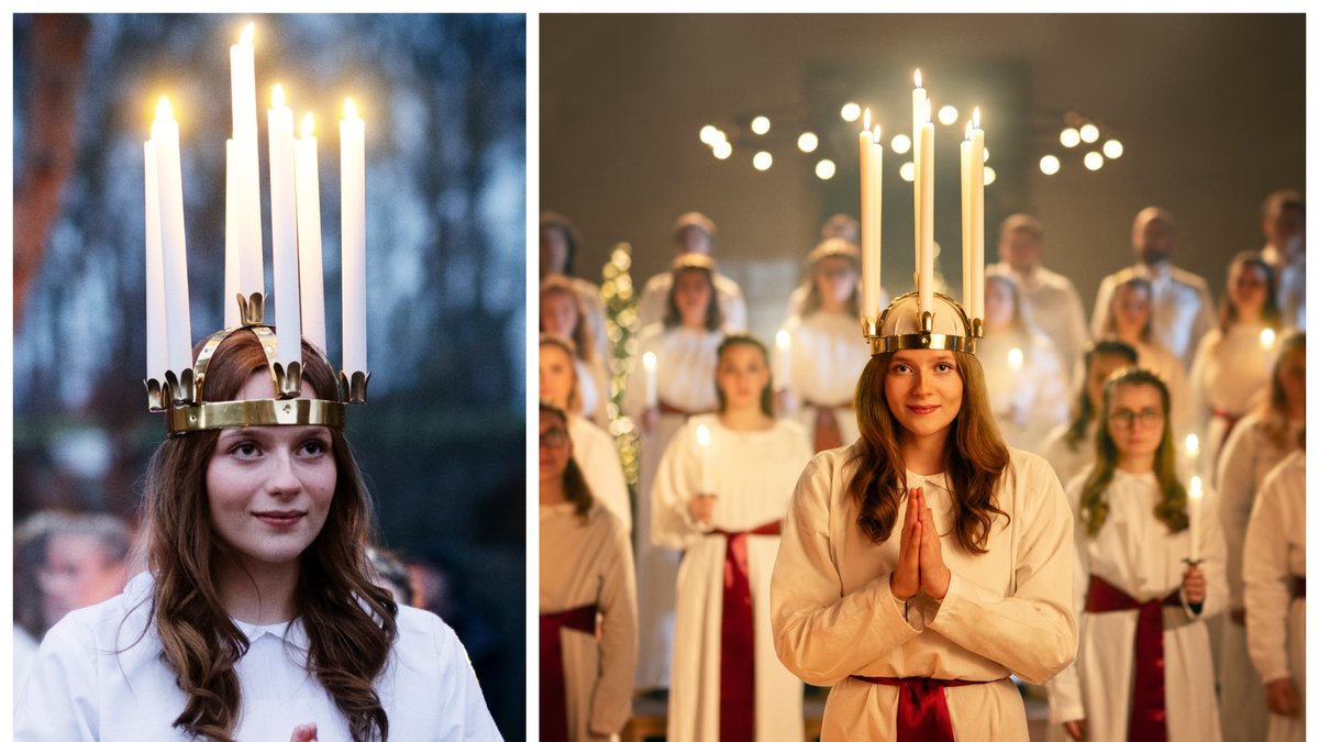 "Luciamorgon från Kalmar slott" sändes i SVT2 och på SVT Play. 