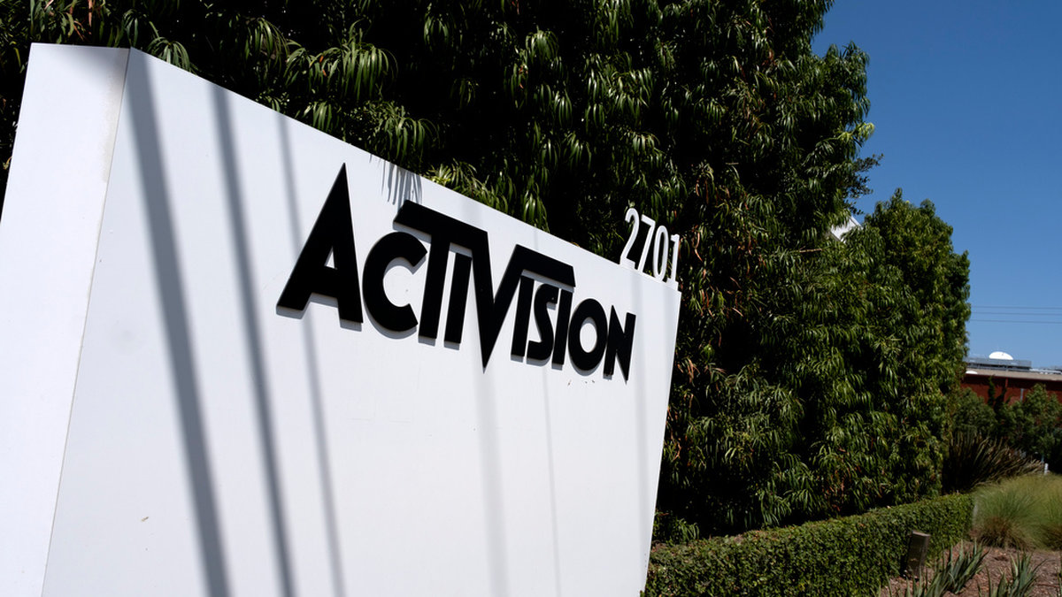 Activision Blizzards huvudkontor i Santa Monica, Kalifornien. Arkivbild.