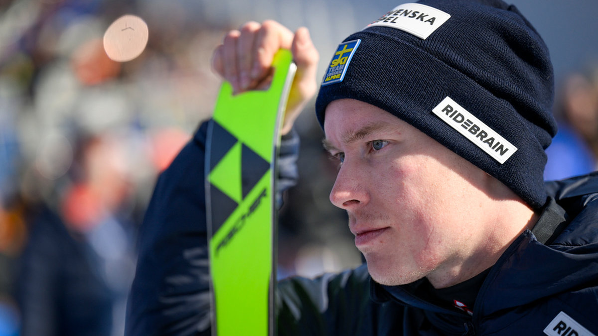 Kristoffer Jakobsen lyckades inte greja en medalj åt Sverige i alpina VM.