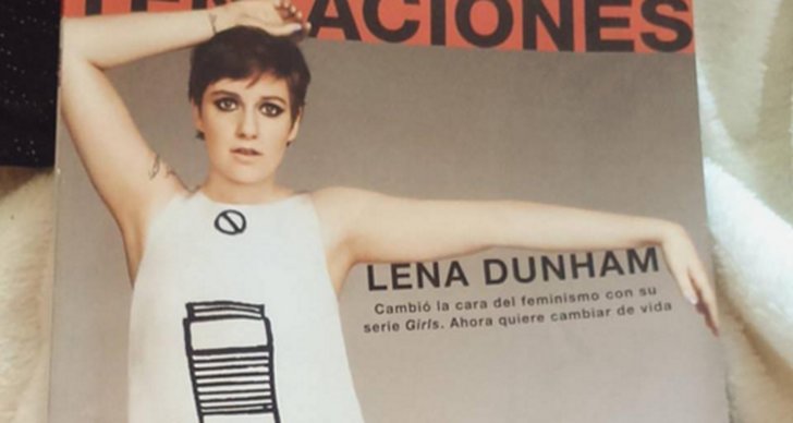 Lena Dunham, Retuschering, instagram