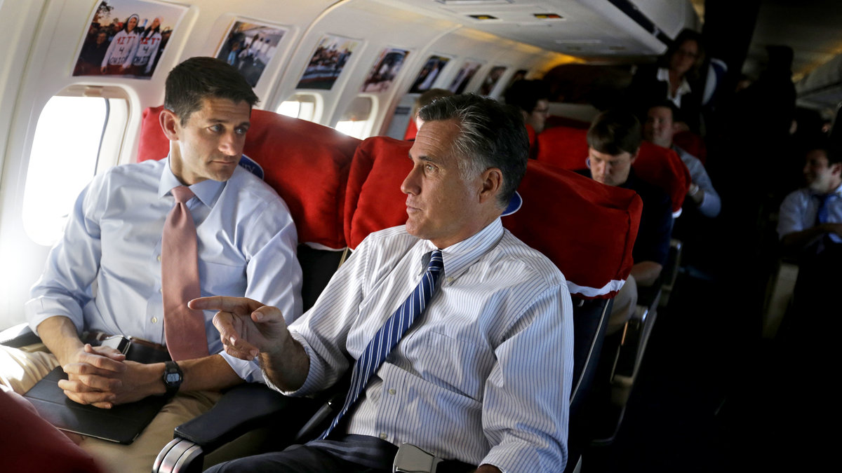 Paul Ryan och Mitt Romney.
