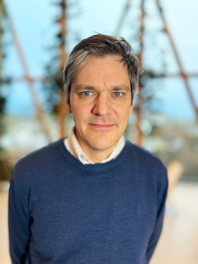 "Allt tyder på att det kommer att fortsätta flera decennier framöver", säger Magnus Joelsson, klimatolog vid SMHI, om de allt tidigare vårarna. Pressbild. 