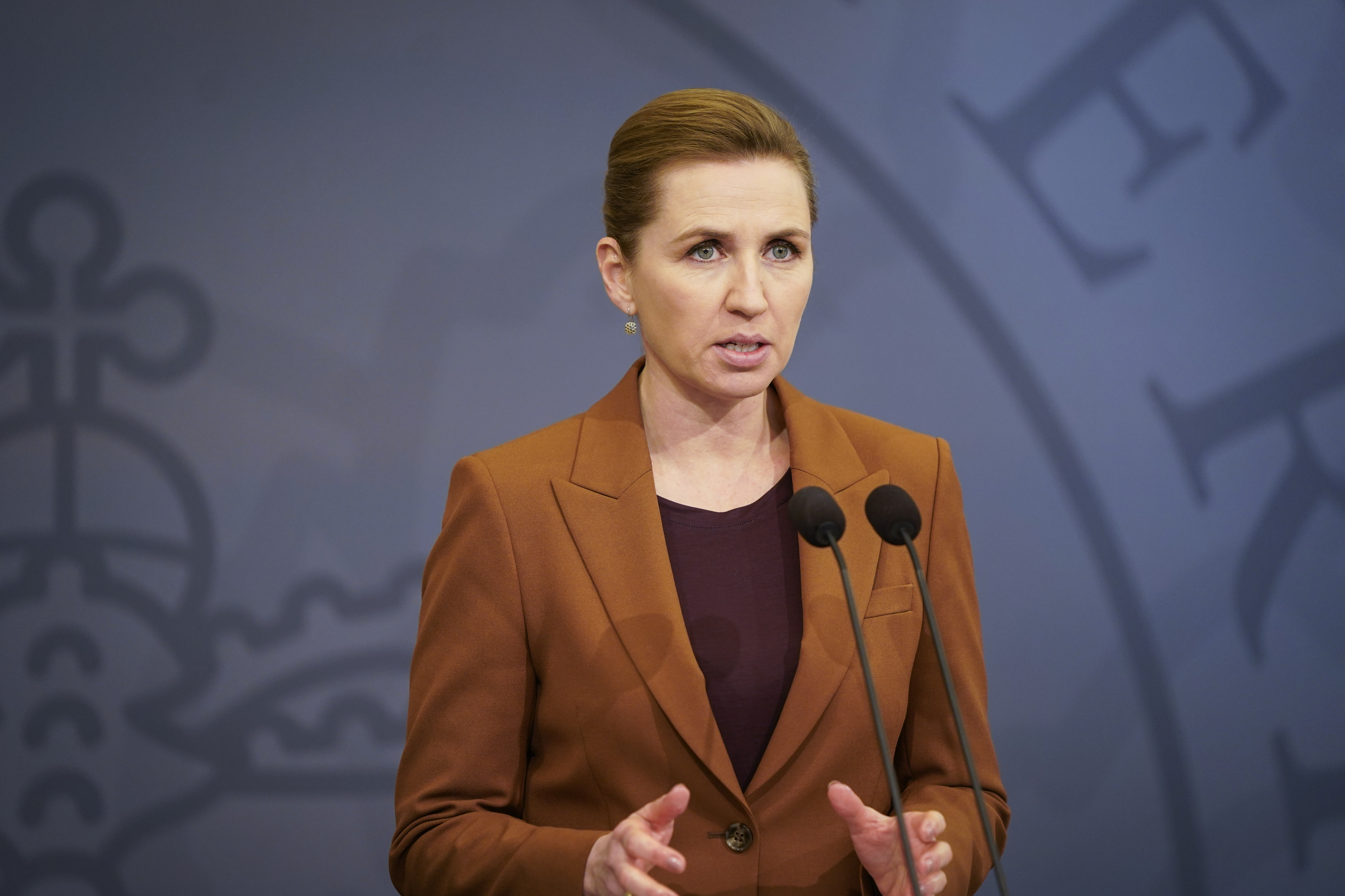 Danmarks statsminister Mette Frederiksen. Bildkälla: Liselotte Sabroe/TT Danmarks statsminister Mette Frederiksen. Bildkälla: Liselotte Sabroe/TT