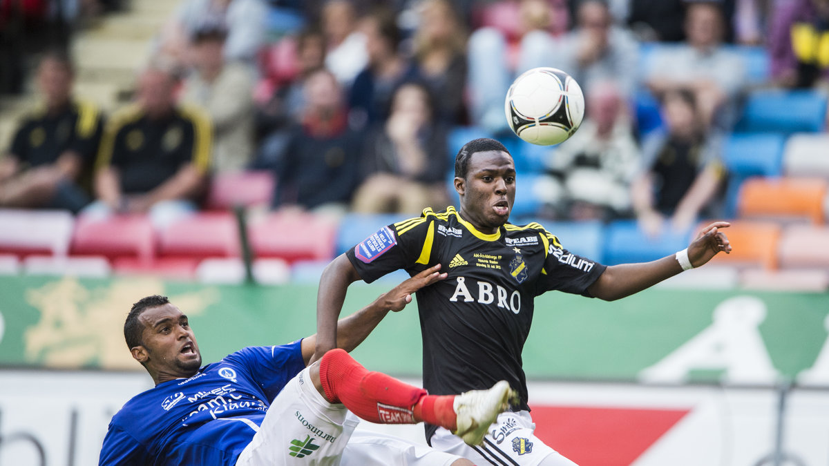 Christian Kouakou, tidigare AIK, är nu klar för Mjällby AIF. 