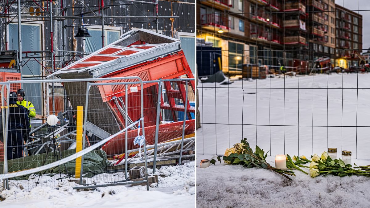 Fem personer dog – hiss föll nio våningar: 