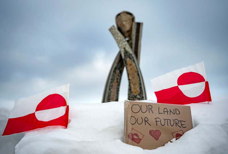 Majoriteten av grönländare önskar självständighet, enligt en opinionsundersökning från januari 2025. Arkivbild.