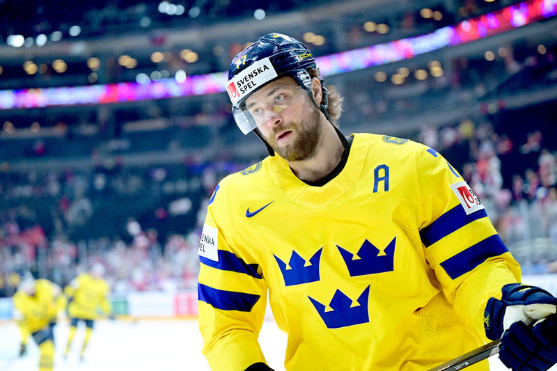 Victor Hedman, betydelsefull med sina ledaregenskaper. Arkivbild.