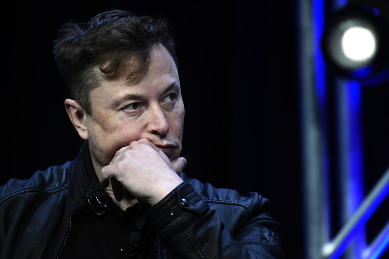 Elbilstillverkaren Tesla, med grundaren och vd:n Elon Musk, pekas ut av flera som en bubbelaktie. Arkivbild