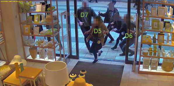 Bilder från övervakningskameraror vid Drottninggatan under terrorattacken i Stockholm. Bilder från övervakningskameraror vid Drottninggatan under terrorattacken i Stockholm.