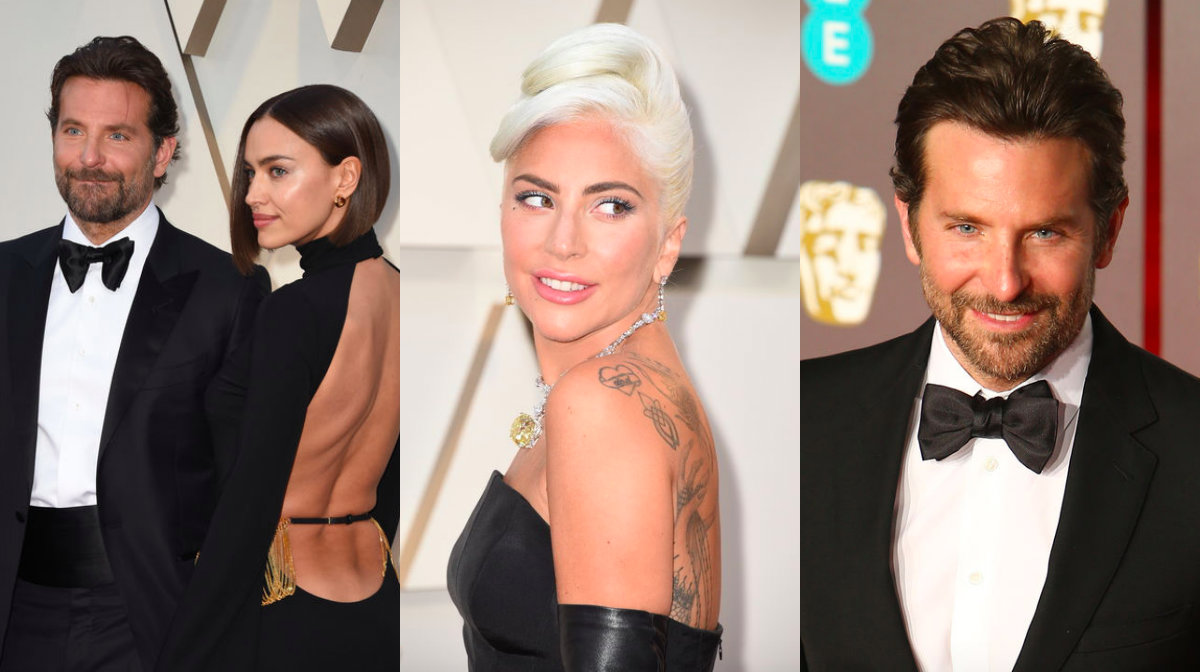 Lady Gaga, Bradley Cooper, Irina Shayk