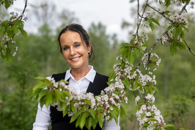 'Det har öppnats en helt ny värld. Jag har alltid varit pajasen som alltid skrämt livet ur folk och älskat att berätta historier, och nu får jag göra det', säger Maria Wensund.