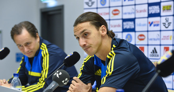 VM-kval, Sverige, Presskonferens, Landslaget, Zlatan Ibrahimovic