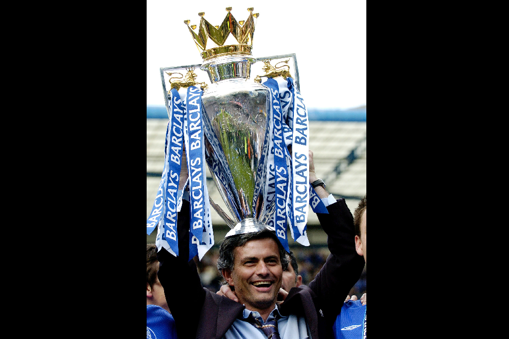 Mourinho vann bland annat Premier League med Chelsea 2005.