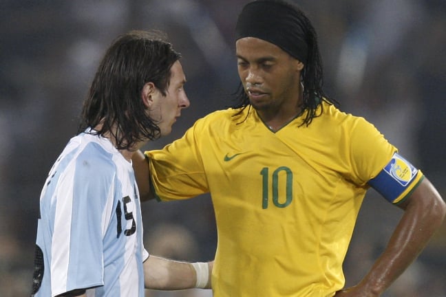 Ronaldinho är tillbaka till vänskapsmatchen mot Argentina.