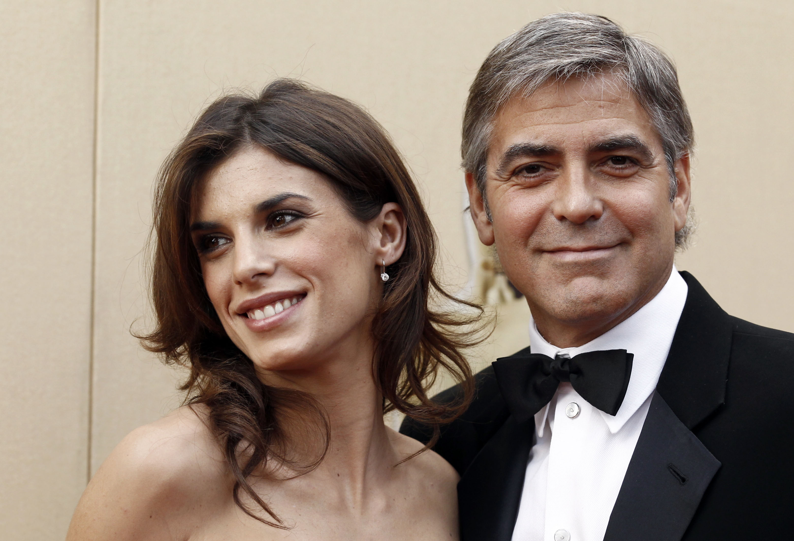 Elisabetta Canalis och George Clooney.