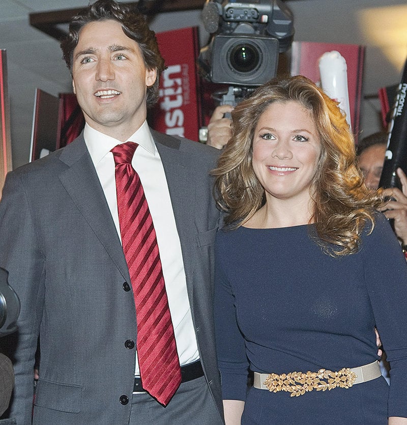 Justin Trudeau och Sophie Grégoire Trudeau Justin Trudeau och Sophie Grégoire Trudeau
