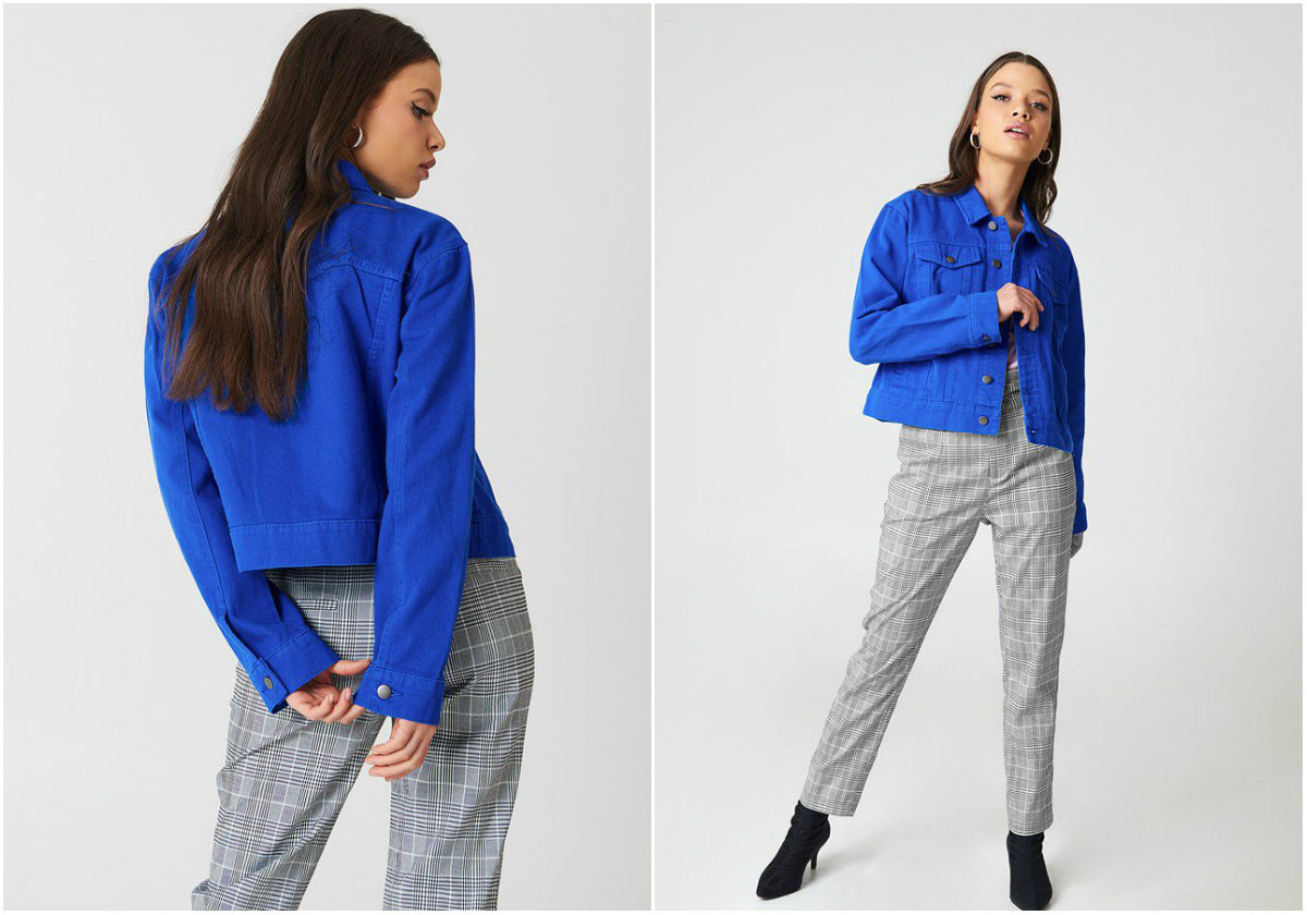 Blå jeansjacka Blå jeansjacka