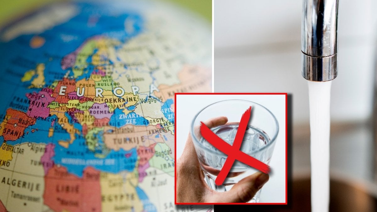 9 länder i Europa där du aldrig ska dricka kranvattnet