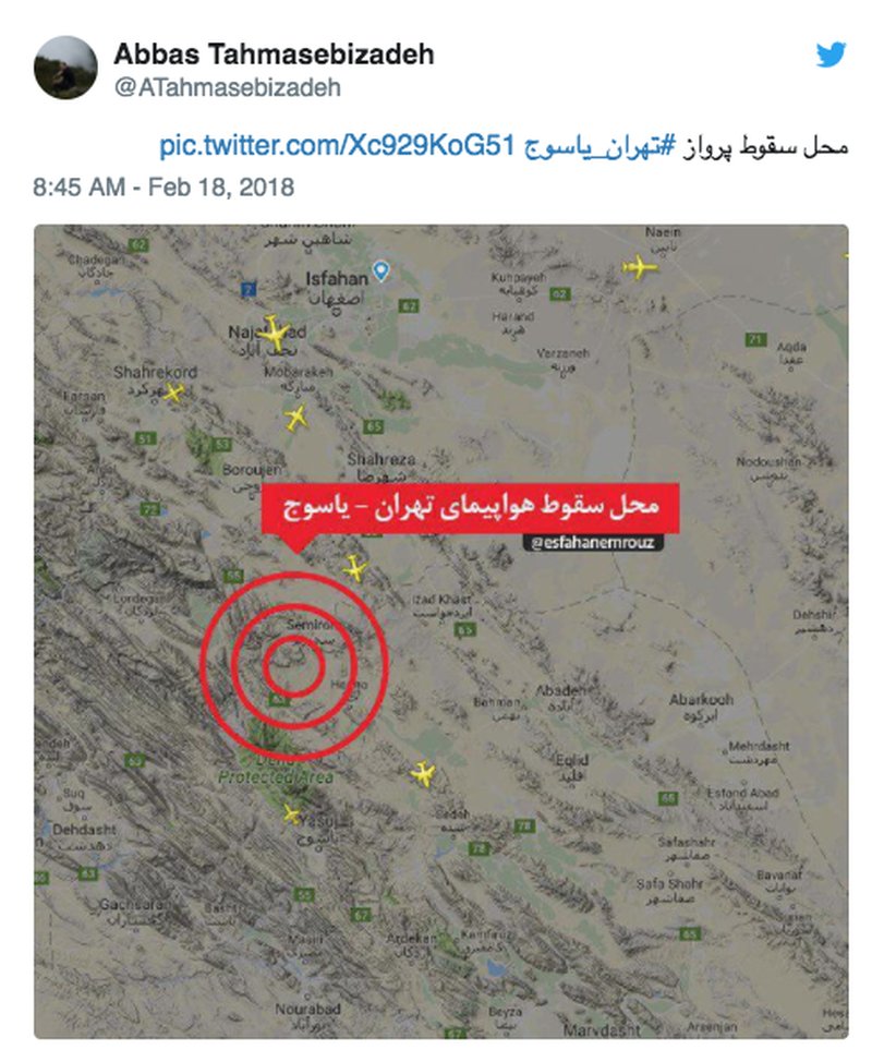 Iran flygplanskrasch Iran flygplanskrasch