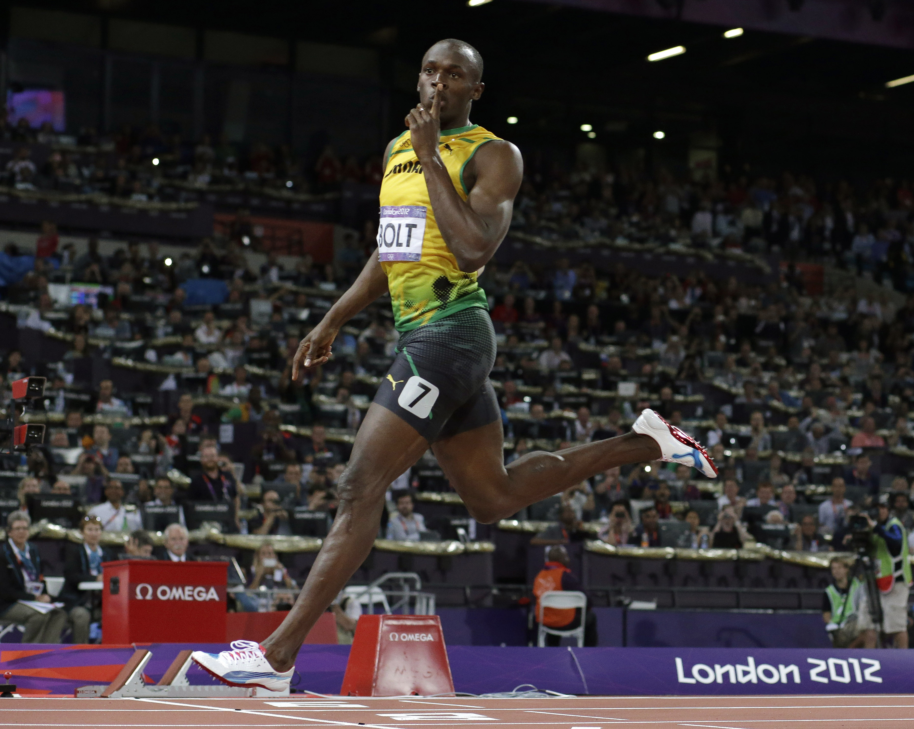 Han kom, han sågs (av miljarder) och han segrade. Usain Bolt tystade alla tvivlare och blev en levande legend under OS i London. Han kom, han sågs (av miljarder) och han segrade. Usain Bolt tystade alla tvivlare och blev en levande legend under OS i London.