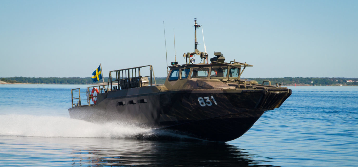 Åka stridsbåt 90 i Stockholms skärgård Åka stridsbåt 90 i Stockholms skärgård