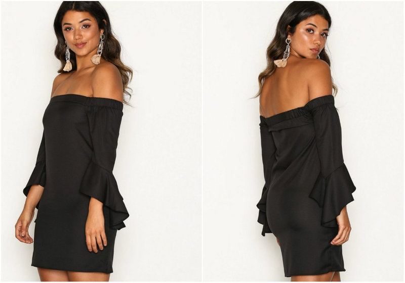 Off-shoulder modell