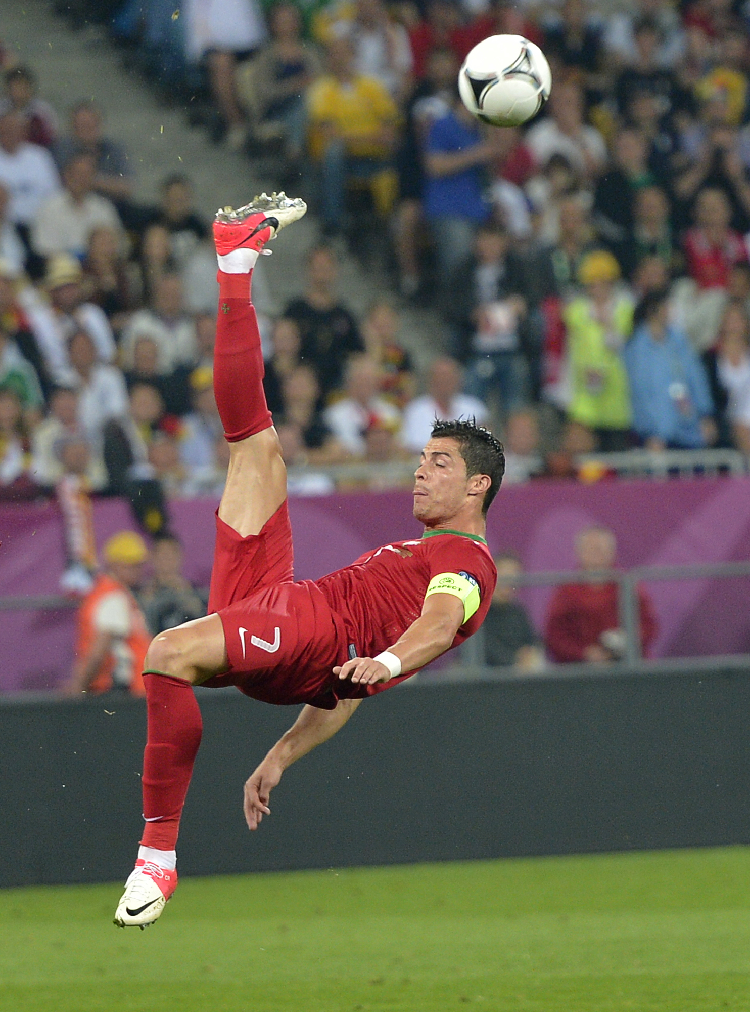 Ronaldo hade ingen lyckad kväll mot Tyskland.